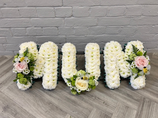 Funeral flowers for mum