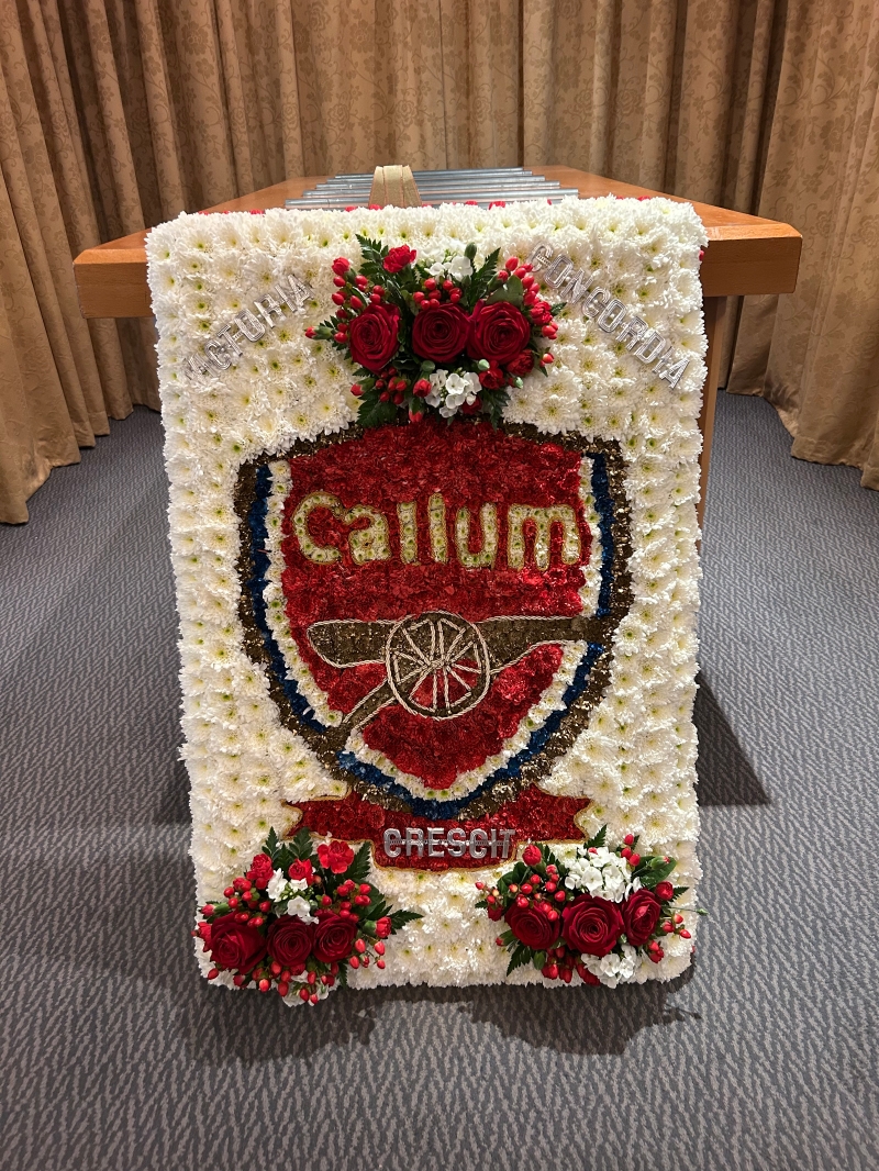 Arsenal Badge Tribute