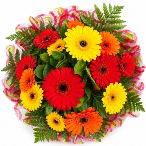 The Gerbera Handtied Bouquet