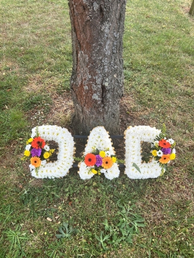 Funeral flowers for mum