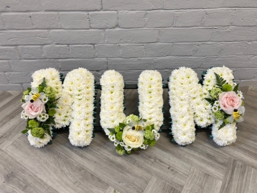 Funeral flowers for mum