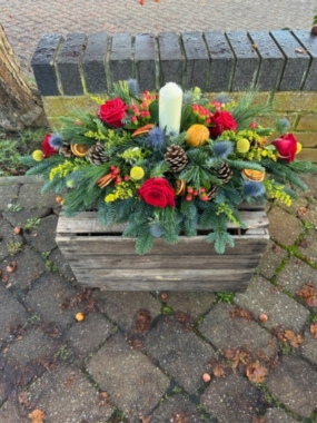 Xmas Table Arrangement