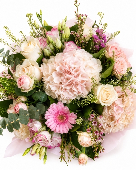 The Pastel Hydrangea Bouquet