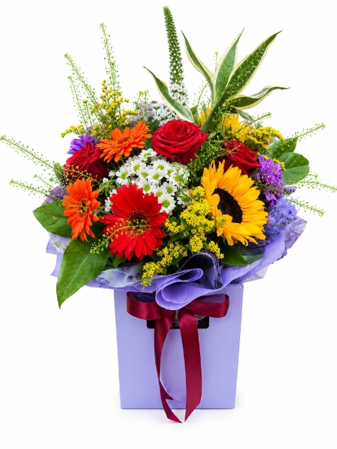 The Vibrant Sunflower Bouquet
