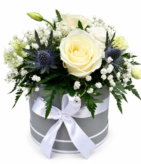 Grey Hat Box