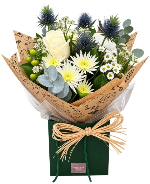The White Rose & Thistle Handtied