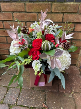 The Forget Me Not Floristry Xmas Bonanza Bouquet