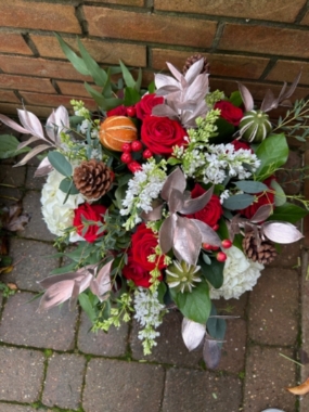 The Forget Me Not Floristry Xmas Bonanza Bouquet