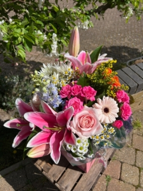 The Pink Lilly Bouquet